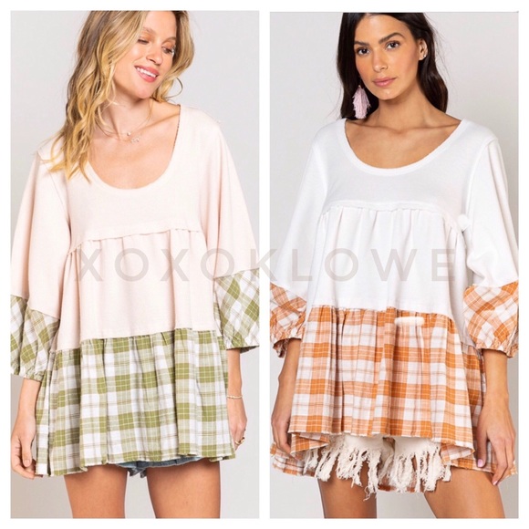 POL Tiered Babydoll Tunic Blouse - Picture 14 of 14